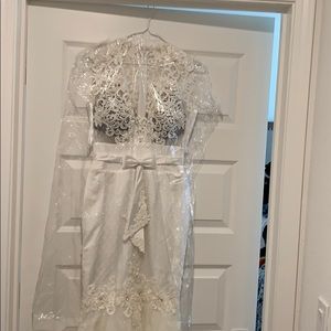 Used and Dry-cleaned Berta Wedding Dress